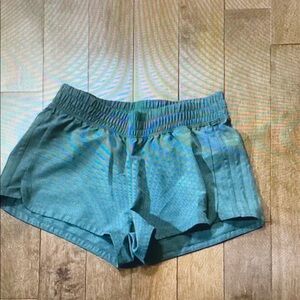 Green Athletic Shorts for Women